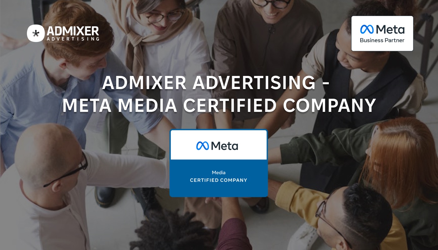 Admixer Advertising — Meta Media Certificated Company и Meta Business Partner￼